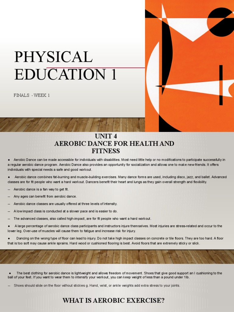 Aerobic Dance: Health & Fitness Guide | PDF | Aerobic Exercise ...