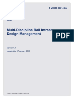 Multi-Discipline Rail Infrastructure Design Management: Guide