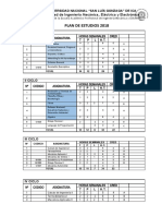 Plan de Estudios Definitivo Mecanica y Electrica 2018