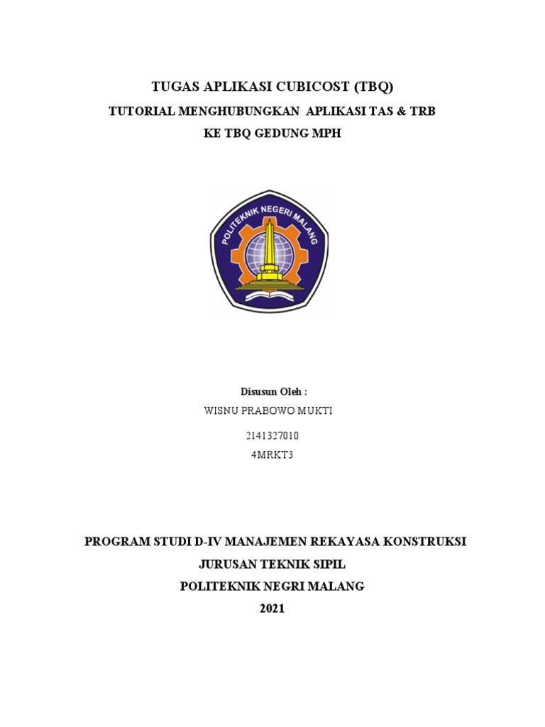 Integrasi Aplikasi Cubicost TBQ dan TAS | PDF | Komputer