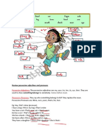 Review Possessive Adjectives and Pronouns