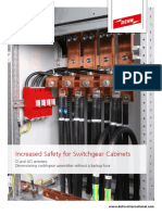Increased Safety for Switchgear Cabinets DS196 E