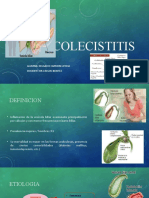 Colecistitis: Definición, Etiología, Fisiopatología y Tratamiento