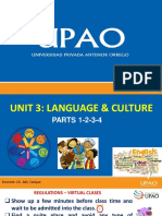 Unit 3 - Intermediate - Language and Culture