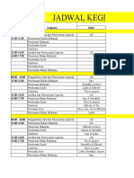 JADWAL KEGIATAN MAGANG 2 Gel. 2