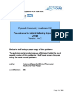 Procedures For Administering Injectable Drugs: Version No 2