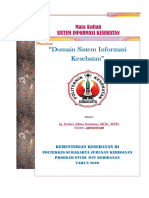 Handout-DOMAIN SISTEM INFORMASI KESEHATAN-2020