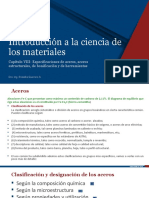 ICM CAPITULO VIII Materiales para Ingeniería Aceros