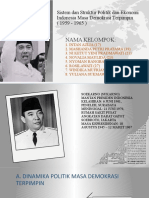Sistem Dan Struktur Politik Dan Ekonomi Indonesia Masa Demokrasi Terpimpin