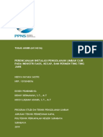 Tugas Akhir Perencanaan Instalasi Pengolahan Limbah Cair Pada Industri Saos, Kecap, Dan Permen Ting Ting Jahe