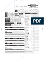 D&D 3E - Ficha de Personagem 3.5 - Biblioteca Élfica