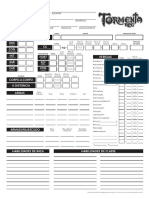 Tormenta RPG - Ficha de Personagem - Biblioteca Élfica