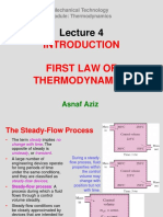First Law of Thermodynamics: Asnaf Aziz