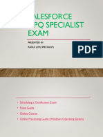 Salesforce CPQ Specialist Exam