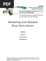 10_Sampling and Sample Size Calculation 2009 Revised NJF_WB