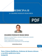 Mehu131 - U2 - t4 - Eritema Multiforme, Síndrome de Steven Johnson y Necrólisis Epidérmica Tóxica