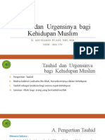 Tauhid Dan Urgensinya Bagi Kehidupan