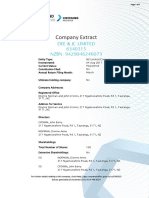 Company Extract: Dee & JC Limited 6340315 NZBN: 9429046246073