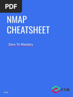 ZTM Nmap Cheatsheet Version 1 01