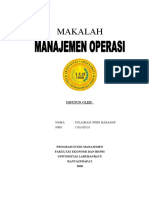 Makalah Manajemen Operasional 2