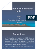 Competition Law and Policy in India: An Overview