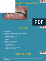 Clinical Aspects of Dentin