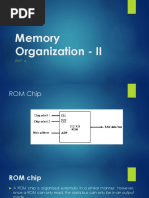 Memory Organization - II: Unit - 6