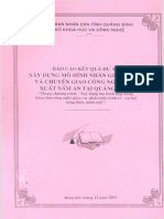 Báo Cáo Kết Quả Dự Án Xây Dựng Mô Hình Nhân Giống Nấm Và Chuyển Giao Công Nghệ Sản Xuất Nấm Ăn Tại Quảng Bình