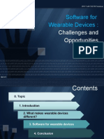 Software For Wearable Devices