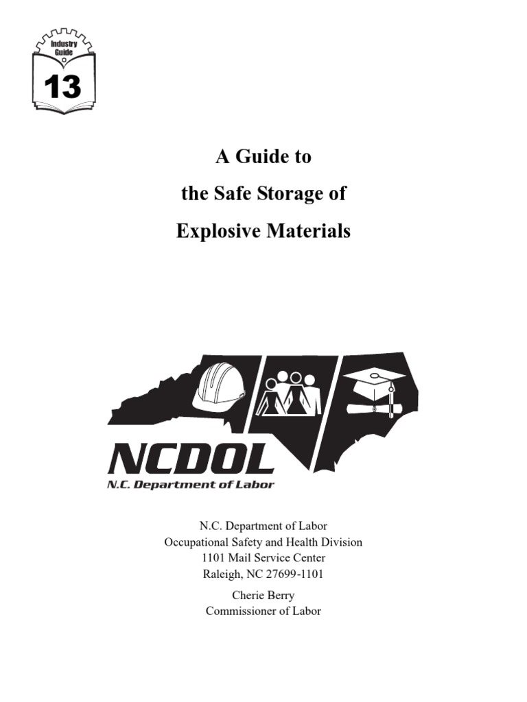 Safe Storage of Explosive Materials Guide | PDF | Plywood | Door