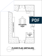 Floor Plan (Detailed) : Gathering Area