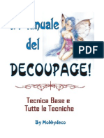 Manuale Del Decoupage by Hobbydeco