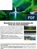 Beneficios de Áreas Protegidas Del Perú