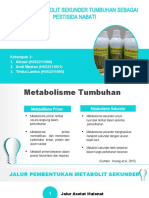 Senyawa Metabolit Sekunder Tumbuhan Sebagai Pestisida Nabati