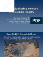 Michalek - Monitoring Ground Movements Presentation