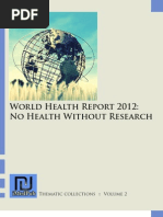 Download World health report 2012 No health without a research by iMedPub SN54769478 doc pdf