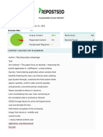 Plagiarism Scan Report: Date Exclude URL