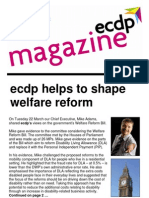 Ecdp Magazine - Spring 2011