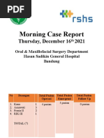 Morning Case Report: Thursday, December 16 2021