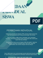 Perbedaan Individual Siswa