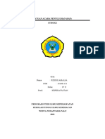 Satuan Acara Penyuluhan (Sap) Stroke: Oleh Nama: Rizkhi Amalia NIM: 201801131 Kelas: Iv C Prodi: Keperawatan