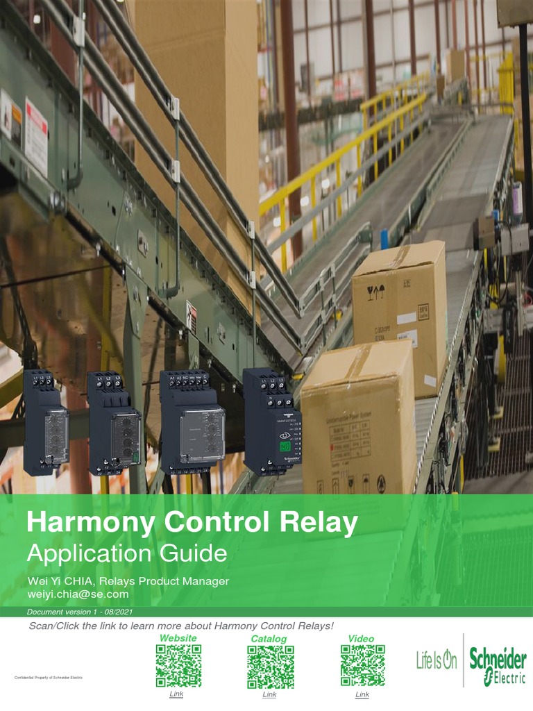 Harmony Control Relay Application Guide (Version 1) | PDF | Relay ...