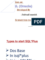 Types To Start SQL