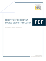 Benefits of Choosing a Hosted Security Solution