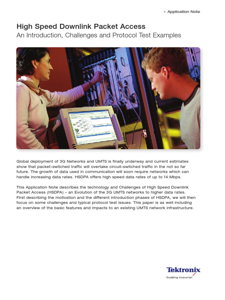 High Speed Downlink Packet Access | PDF | High Speed Packet Access ...