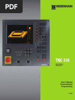 User's Manual Conversational Programming: NC-Software 286 040-xx