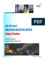 Pdfcoffee.com API Training Relieve Device API 520 PDF Free