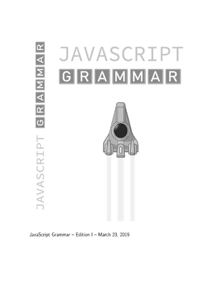 Javascript Grammar | PDF