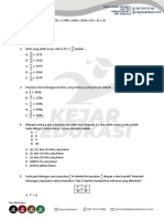 Soal Matematika Dasar 10 Pertanyaan