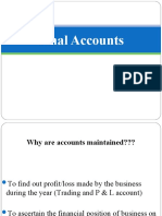 Final Accounts